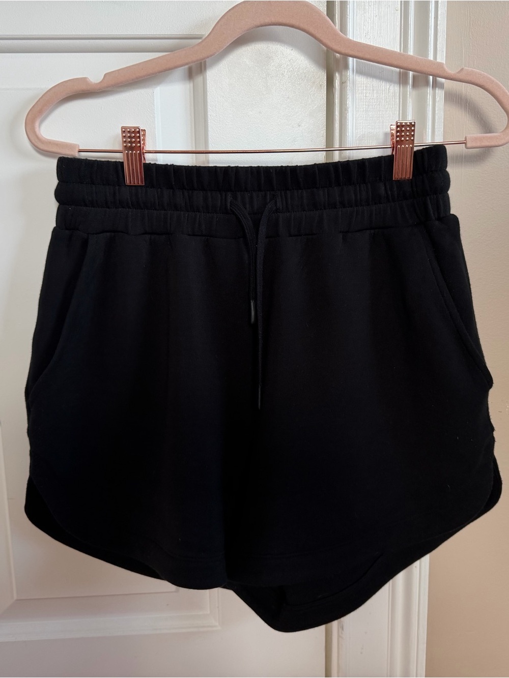 Small Varley Black Ollie High-Rise Shorts